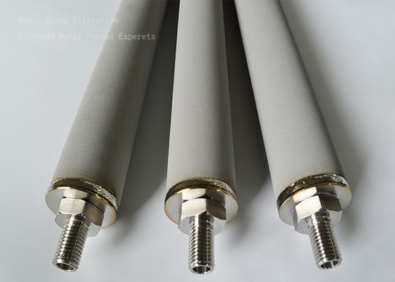 Sintered Metal Filter Elements For Liquid Gas Diffusion Spargers